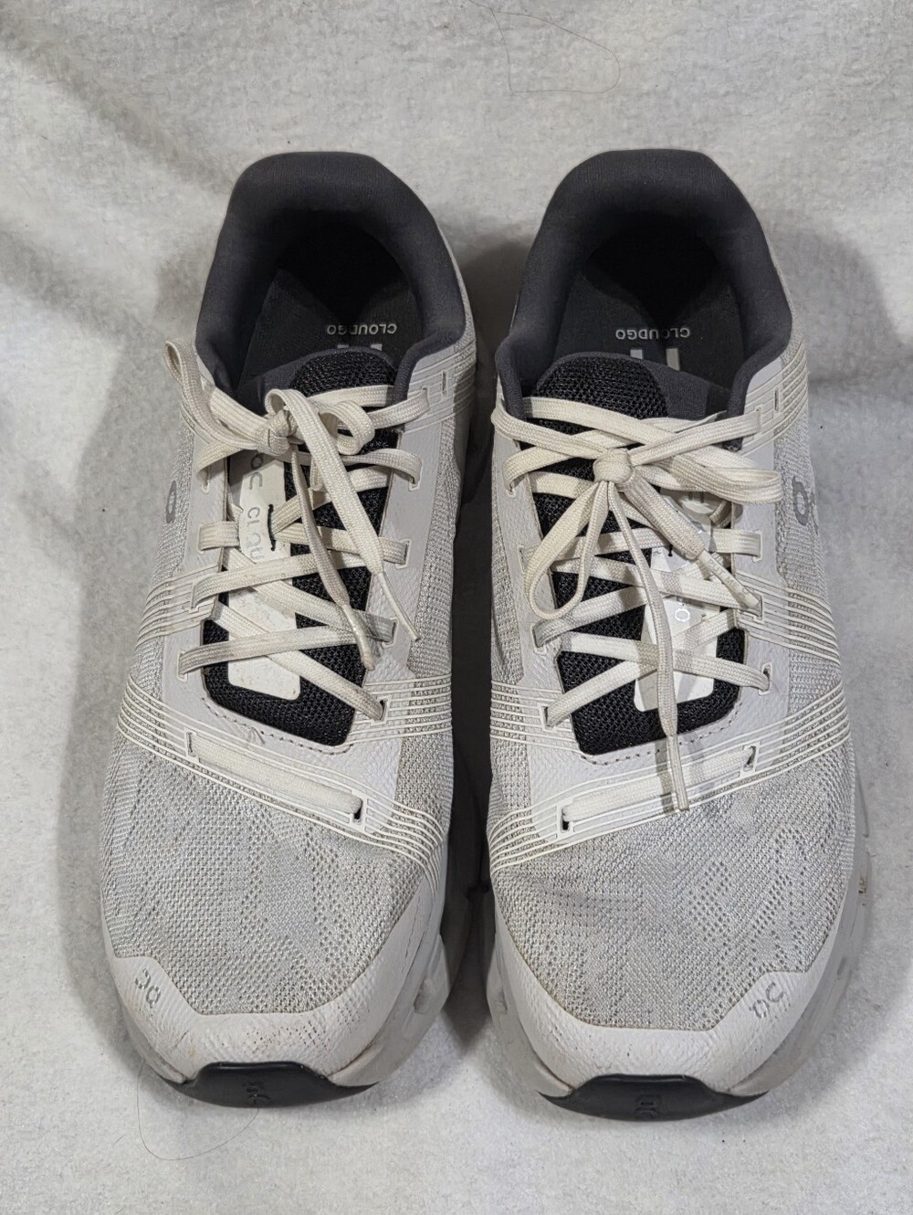 On Cloud Walking White Shoes Size 10